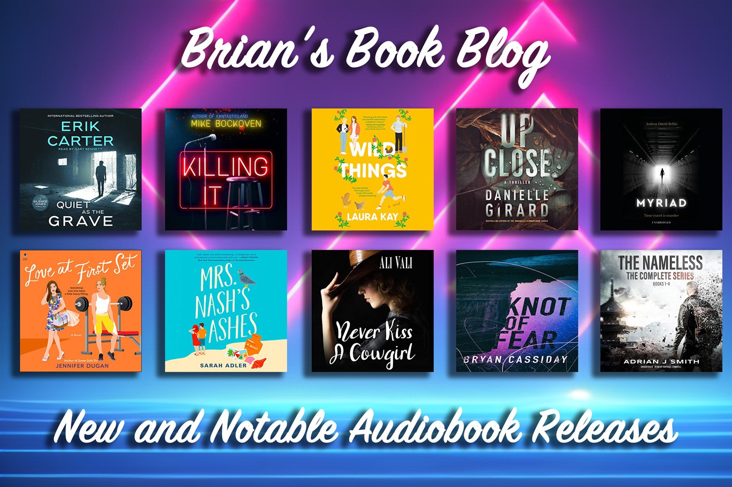 New and Notable Audiobook Releases for the Week of May 27th on Brian’s Book Blog