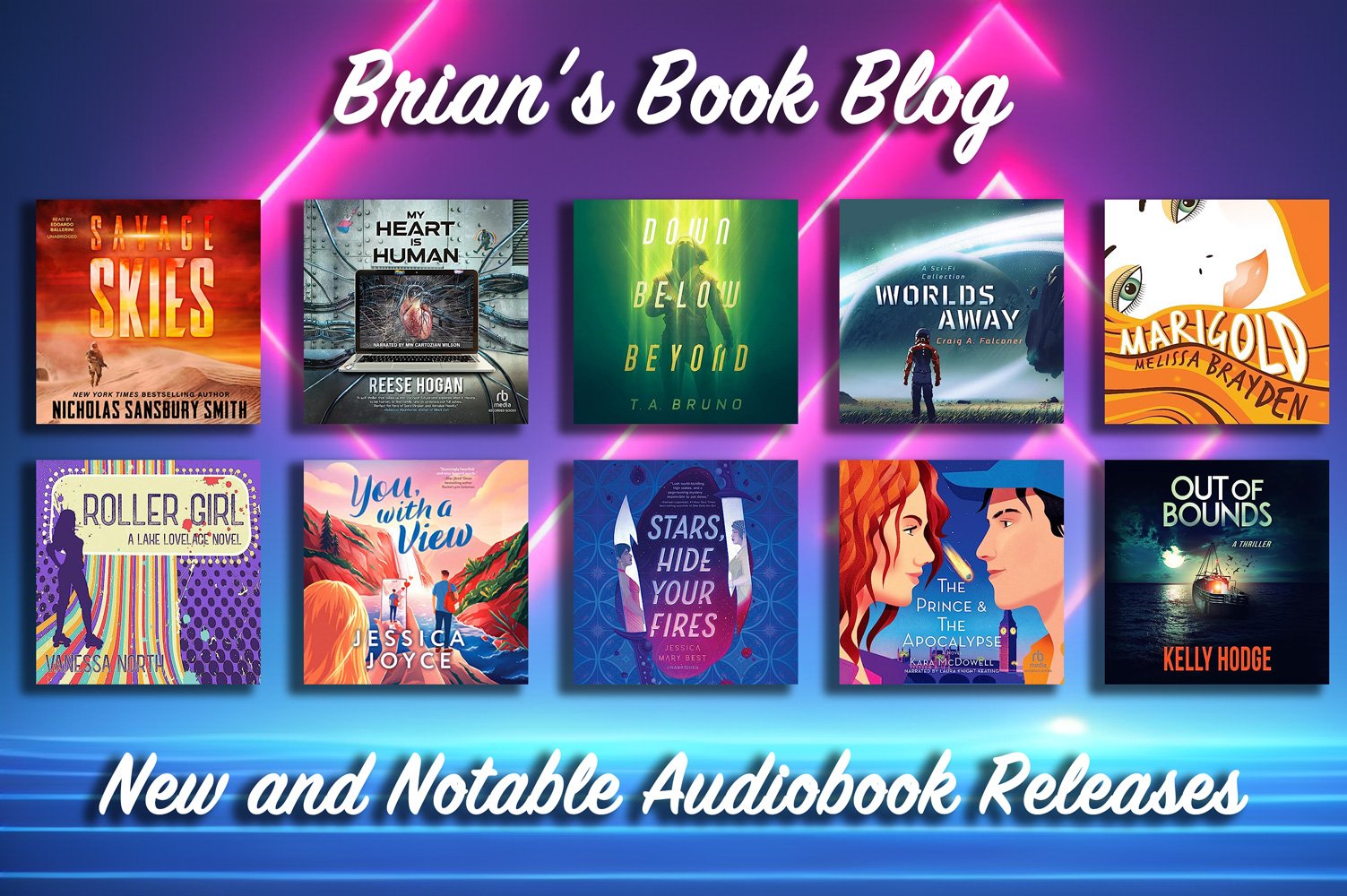 New and Notable Audiobook Releases for the Week of July 15th on Brian’s Book Blog
